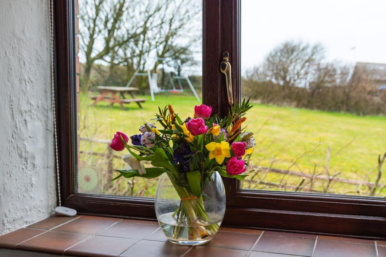 Polrunny Farm Blackberry Cottage - Cornwall Bliss In Sight Of The Sea Boscastle Bagian luar foto