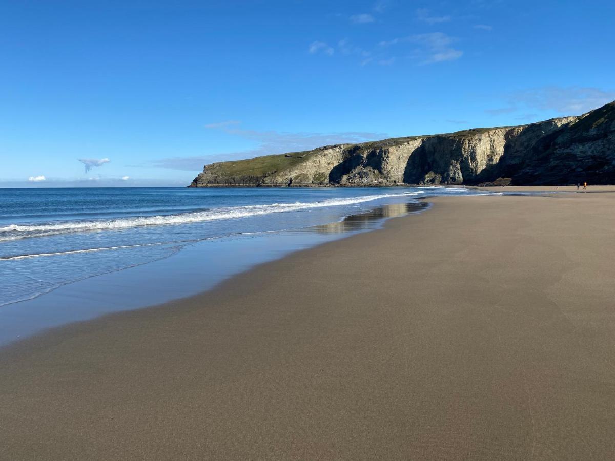 Polrunny Farm Blackberry Cottage - Cornwall Bliss In Sight Of The Sea Boscastle Bagian luar foto