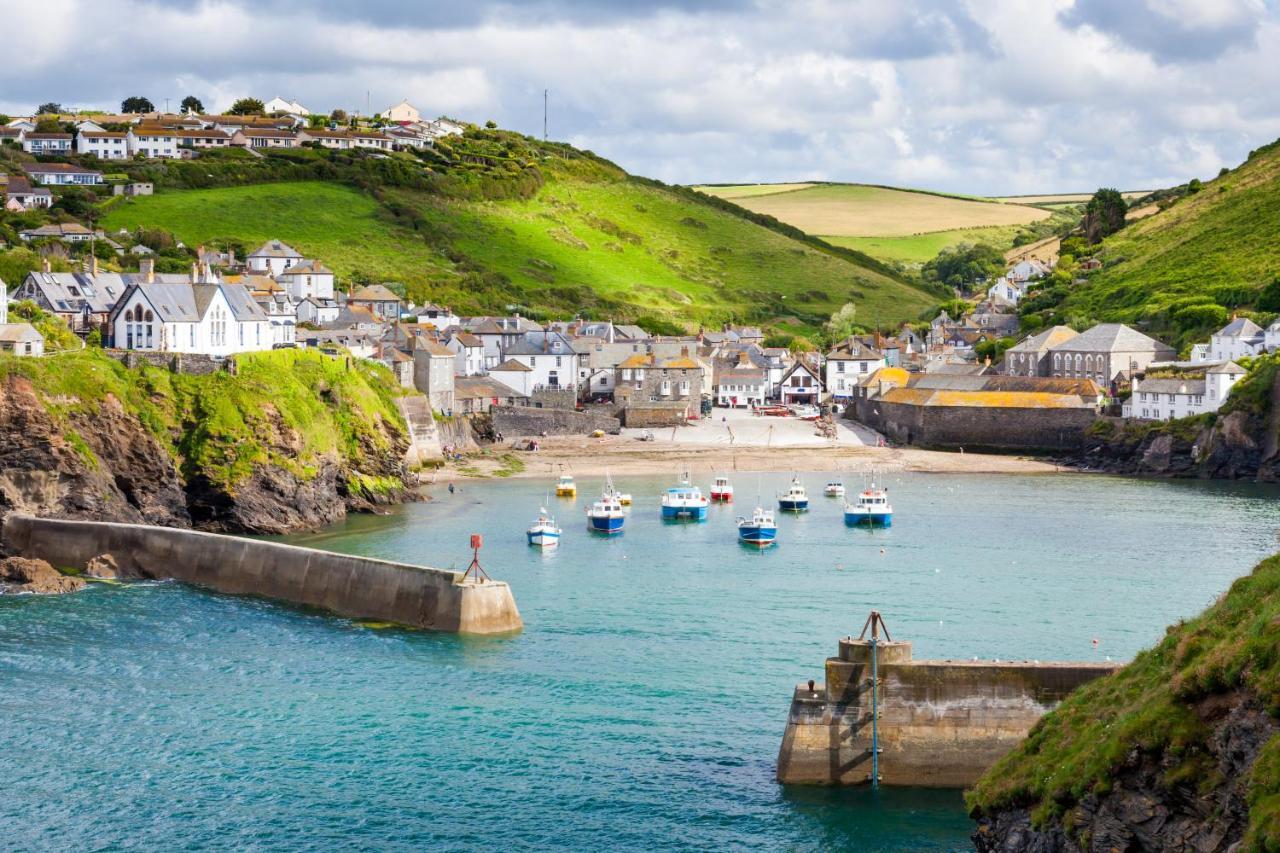 Polrunny Farm Blackberry Cottage - Cornwall Bliss In Sight Of The Sea Boscastle Bagian luar foto