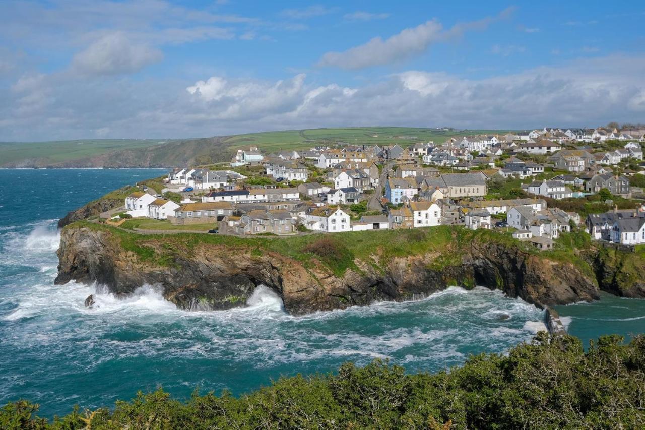 Polrunny Farm Blackberry Cottage - Cornwall Bliss In Sight Of The Sea Boscastle Bagian luar foto